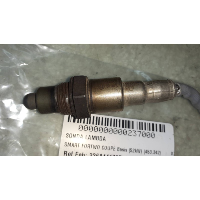 Recambio de sonda lambda para smart fortwo coupe basis (52kw) (453.342) referencia OEM IAM 226A44172R H8201312873 0258030144