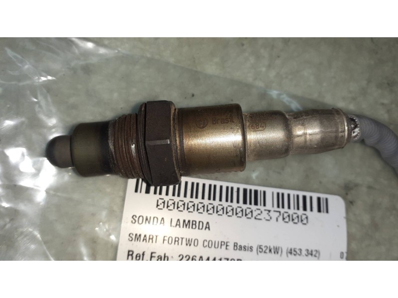Recambio de sonda lambda para smart fortwo coupe basis (52kw) (453.342) referencia OEM IAM 226A44172R H8201312873 0258030144