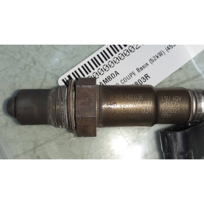 Recambio de sonda lambda para smart fortwo coupe basis (52kw) (453.342) referencia OEM IAM 226934803R H8201140217 0258027031