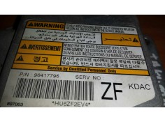 Recambio de centralita airbag para chevrolet tacuma sx referencia OEM IAM 96417796  