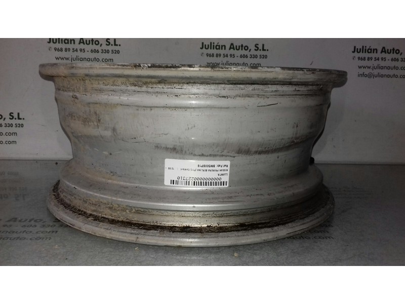 Recambio de llanta para nissan primera berlina (p11) comfort referencia OEM IAM BM500SP18 15X6J45 61507HLB Recambio de llanta para nissan primera berlina (p11) comfort referencia OEM IAM BM500SP18 15X6J45 61507HLB