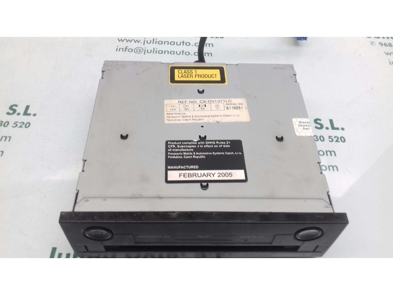 Recambio de sistema audio / radio cd para volkswagen passat variant (3b6) básico referencia OEM IAM 1J0035119D  