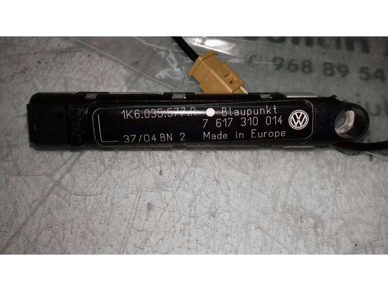 Recambio de antena para volkswagen golf v berlina (1k1) highline referencia OEM IAM 1K6035577R 7617310014 BLAUPUNKT