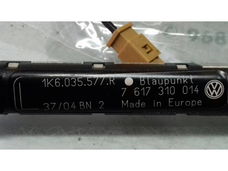 Recambio de antena para volkswagen golf v berlina (1k1) highline referencia OEM IAM 1K6035577R 7617310014 BLAUPUNKT