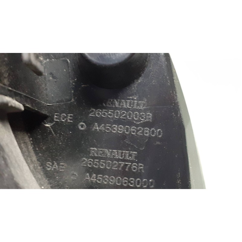 Recambio de piloto trasero derecho para smart fortwo coupe basis (52kw) (453.342) referencia OEM IAM A4539062800 265502776R 