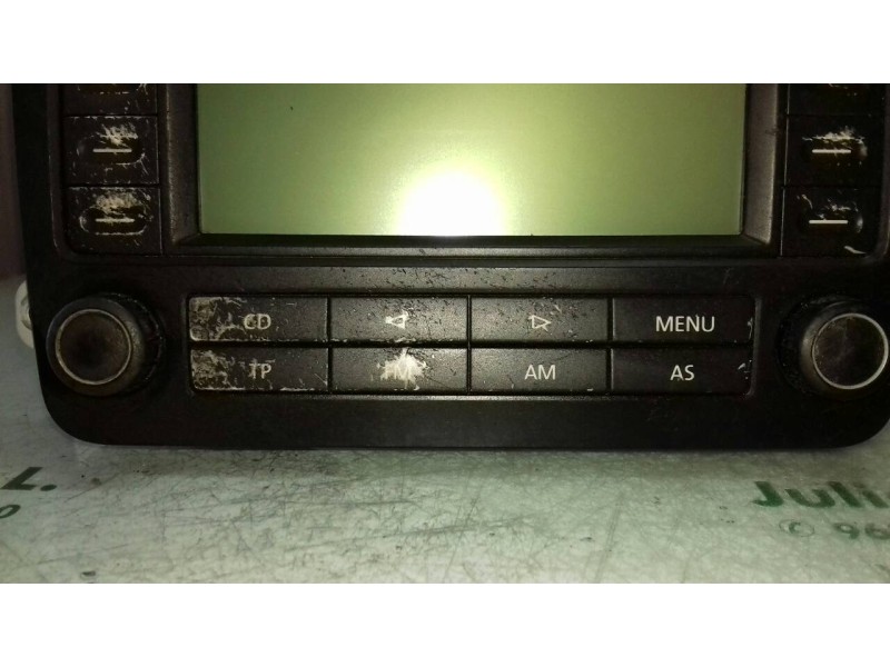 Recambio de sistema audio / radio cd para volkswagen golf v berlina (1k1) highline referencia OEM IAM 1K0035186L VWZ2Z2D1090428 