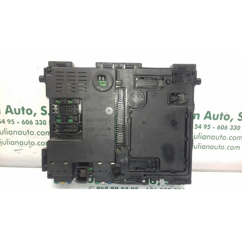 Recambio de caja reles / fusibles para peugeot 206 berlina xn referencia OEM IAM 9626460880 BSI B2 SIEMENS