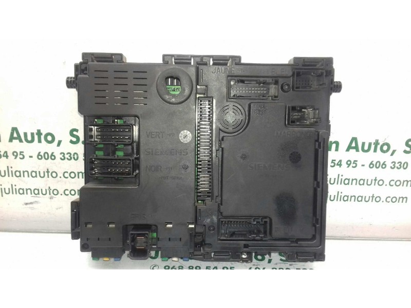 Recambio de caja reles / fusibles para peugeot 206 berlina xn referencia OEM IAM 9626460880 BSI B2 SIEMENS
