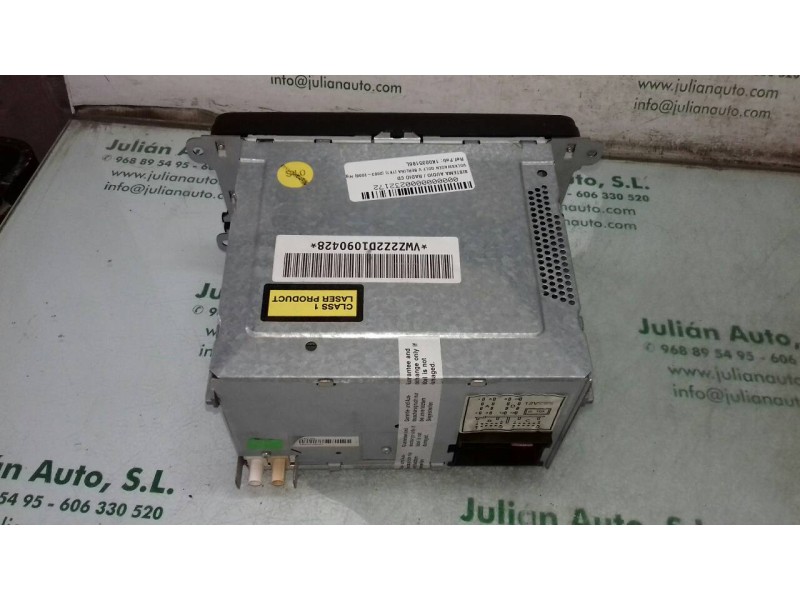 Recambio de sistema audio / radio cd para volkswagen golf v berlina (1k1) highline referencia OEM IAM 1K0035186L VWZ2Z2D1090428 