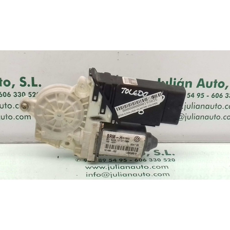 Recambio de motor elevalunas delantero izquierdo para seat toledo (1m2) select referencia OEM IAM 1J0959801F 101480202 