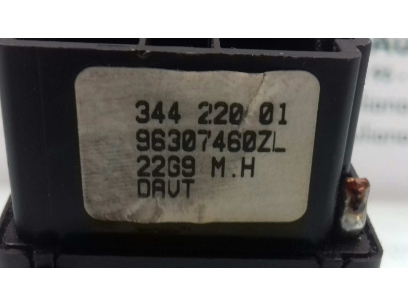 Recambio de mando luces para peugeot 206 berlina xn referencia OEM IAM 96307460ZL 34422001 JAEGER