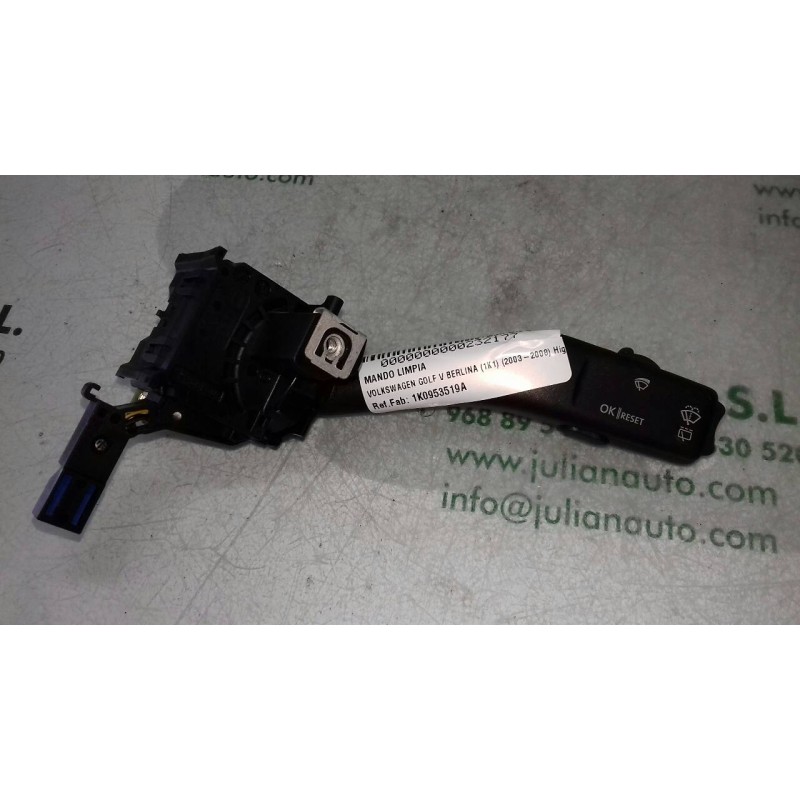 Recambio de mando limpia para volkswagen golf v berlina (1k1) highline referencia OEM IAM 1K0953519A  