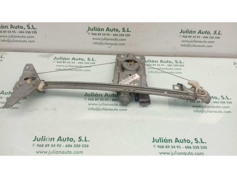Recambio de elevalunas trasero izquierdo para peugeot 307 break / sw (s1) sw referencia OEM IAM 963848 116306 ELECTRICO
