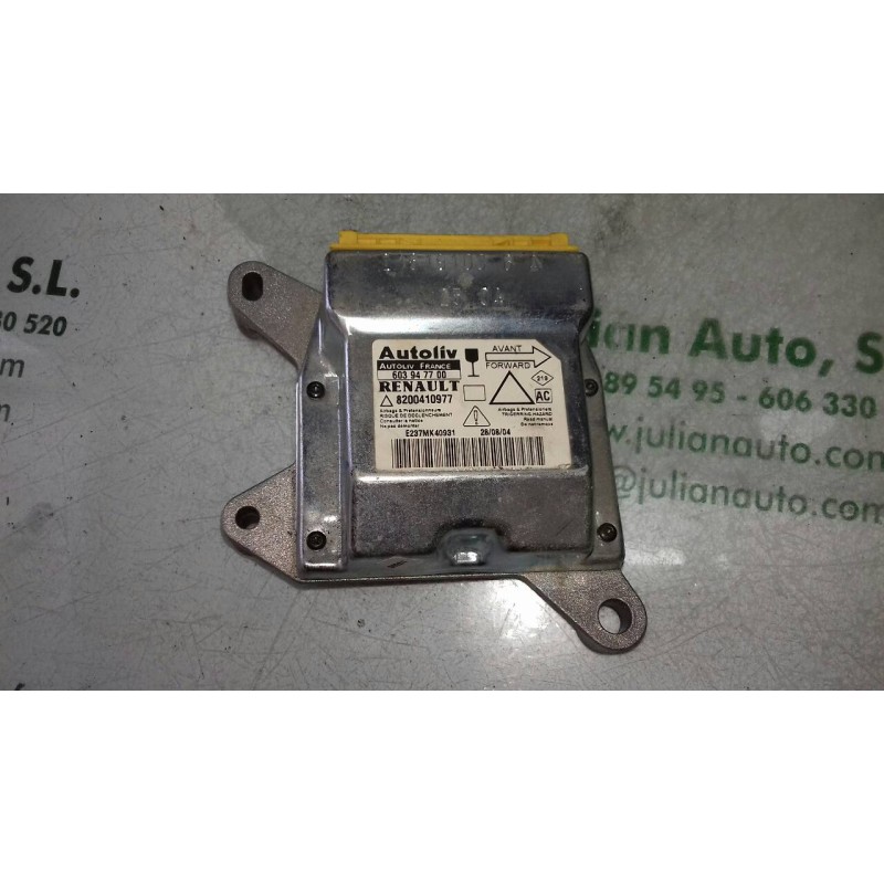 Recambio de centralita airbag para renault laguna ii (bg0) authentique referencia OEM IAM 8200410977 603947700 AUTOLIV