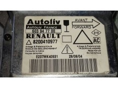 Recambio de centralita airbag para renault laguna ii (bg0) authentique referencia OEM IAM 8200410977 603947700 AUTOLIV 2