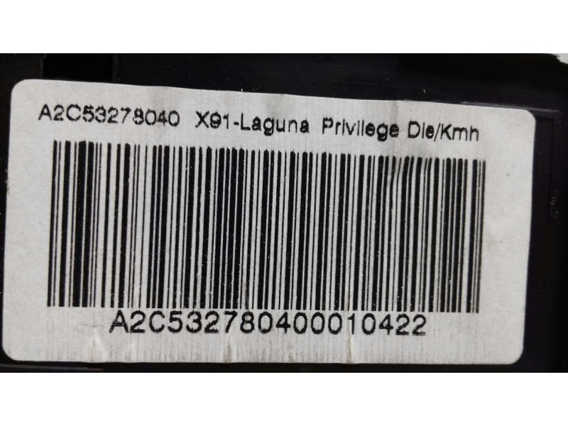 Recambio de cuadro instrumentos para renault laguna iii 2.0 d referencia OEM IAM A2C53172264 A2C53215297 250450036R
