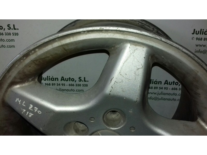 Recambio de llanta para mercedes-benz clase m (w163) 270 cdi (163.113) referencia OEM IAM 1634010202 16X8J ET62