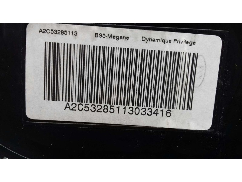 Recambio de cuadro instrumentos para renault megane iii berlina 5 p dynamique referencia OEM IAM A2C53258659 248100054R 