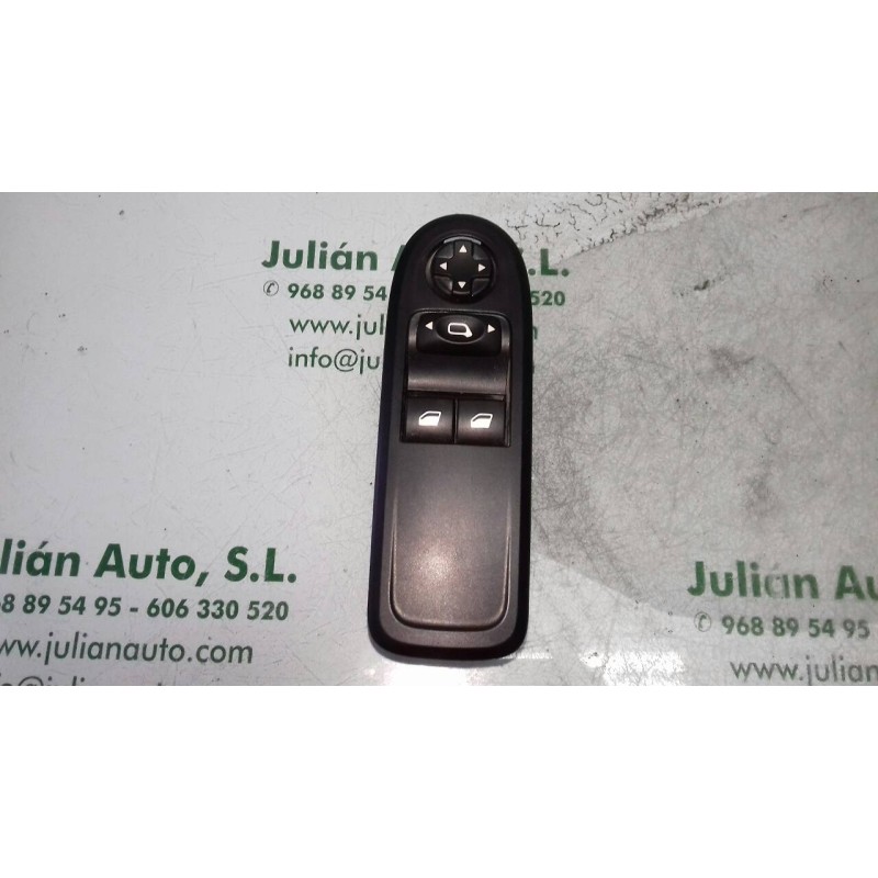 Recambio de mando elevalunas delantero izquierdo para citroen c3 attraction referencia OEM IAM 96647495XT 529076433 8+6 PINES