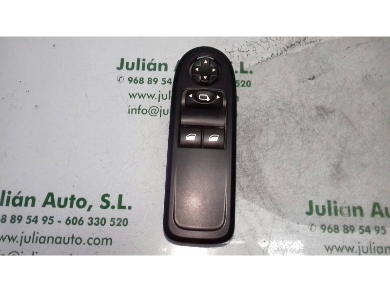 Recambio de mando elevalunas delantero izquierdo para citroen c3 attraction referencia OEM IAM 96647495XT 529076433 8+6 PINES