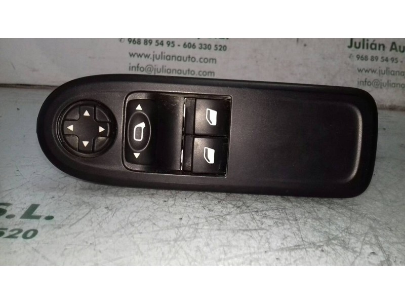 Recambio de mando elevalunas delantero izquierdo para citroen c3 attraction referencia OEM IAM 96647495XT 529076433 8+6 PINES