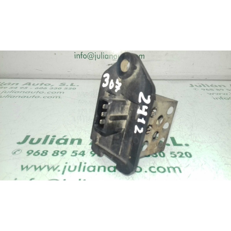 Recambio de resistencia calefaccion para peugeot 307 break / sw (s1) sw referencia OEM IAM 9641212480  3 PINES