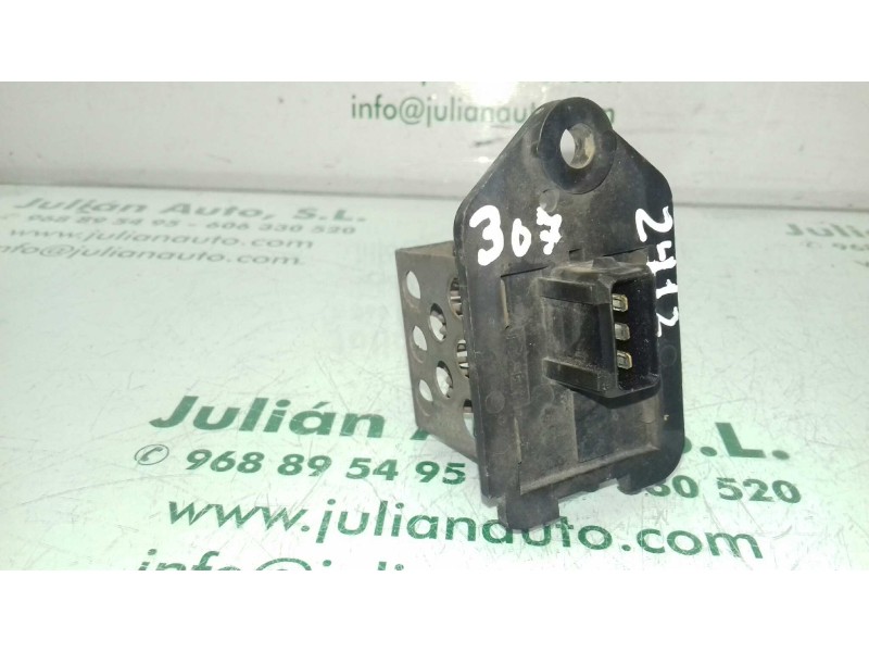 Recambio de resistencia calefaccion para peugeot 307 break / sw (s1) sw referencia OEM IAM 9641212480  3 PINES