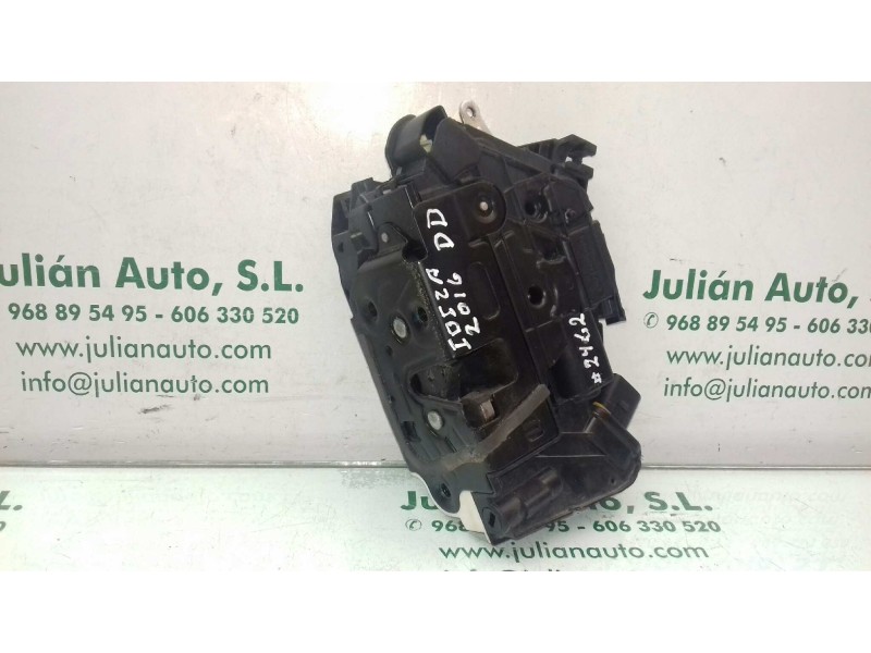 Recambio de cerradura puerta delantera derecha para seat ibiza (6p1) reference referencia OEM IAM 5N1837016F 3+3 PINES NEGRO