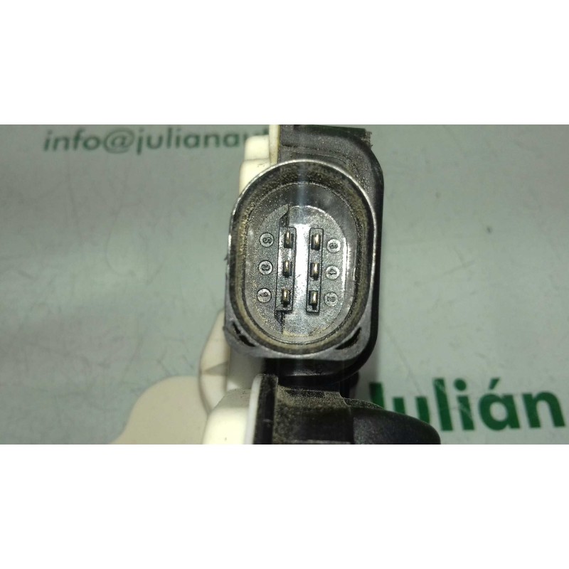 Recambio de cerradura puerta delantera derecha para seat ibiza (6p1) reference referencia OEM IAM 5N1837016F 3+3 PINES NEGRO