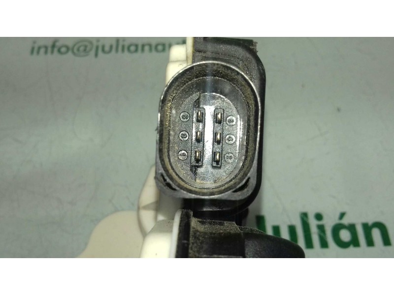 Recambio de cerradura puerta delantera derecha para seat ibiza (6p1) reference referencia OEM IAM 5N1837016F 3+3 PINES NEGRO