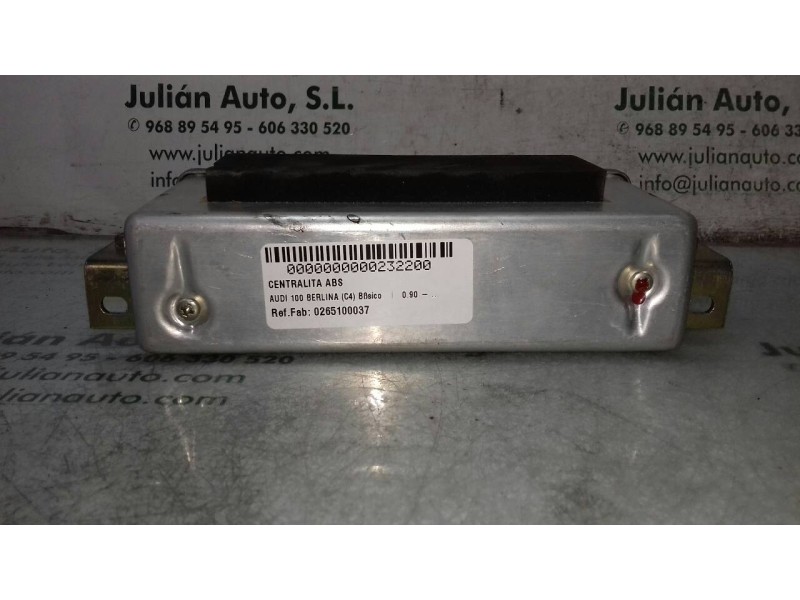 Recambio de centralita abs para audi 100 berlina (c4) básico referencia OEM IAM 0265100037 443907379C BOSCH