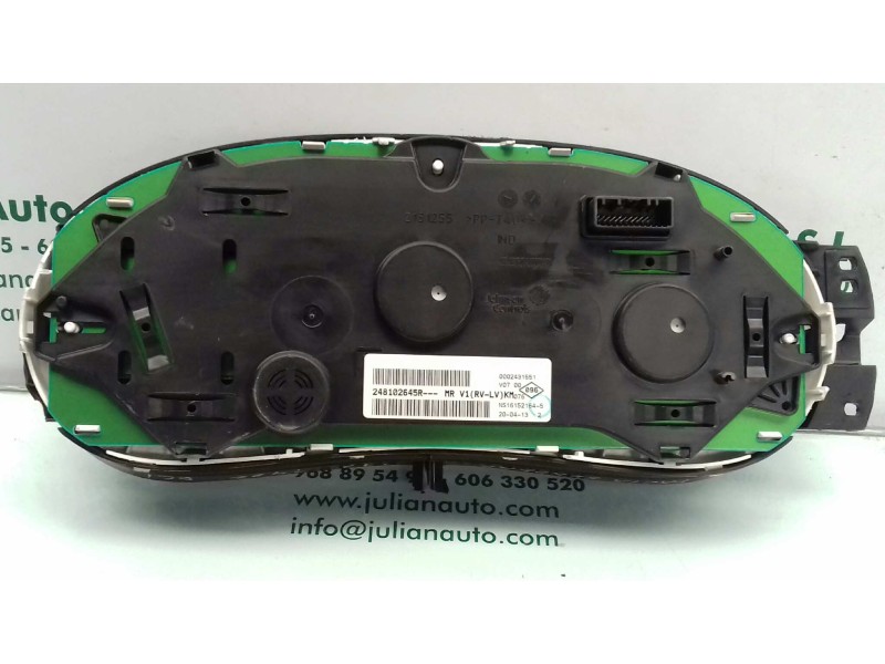 Recambio de centralita motor uce para dacia sandero stepway referencia OEM IAM 0281019457 237102213R KIT - BOSCH