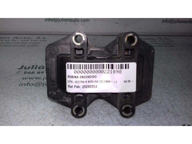 Recambio de bobina encendido para opel vectra b berlina cd (1999) referencia OEM IAM 2526055A  4 PINES