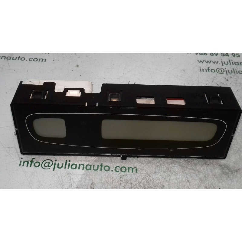 Recambio de pantalla multifuncion para renault laguna ii (bg0) authentique referencia OEM IAM 8200361582B 216764199B SAGEM