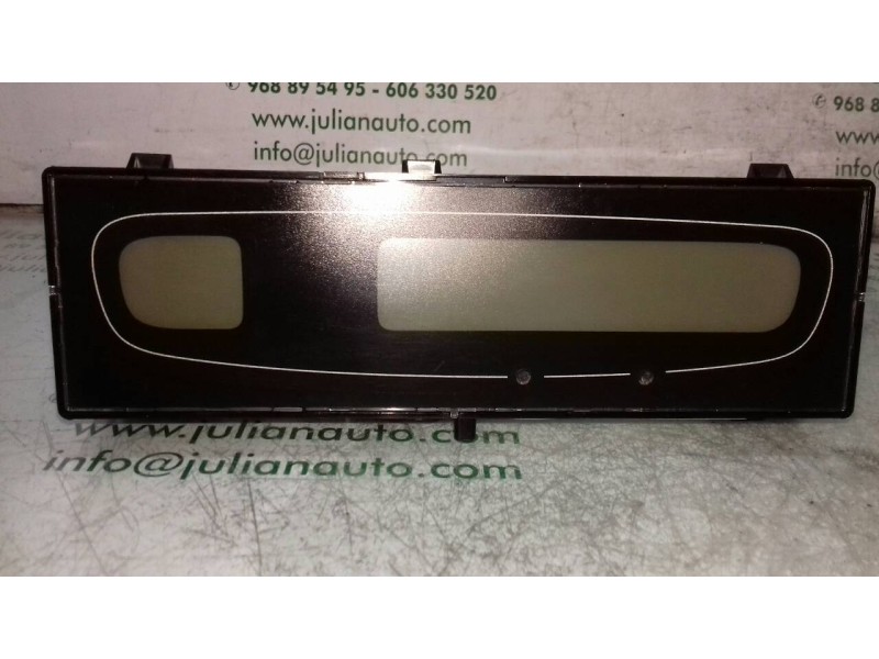 Recambio de pantalla multifuncion para renault laguna ii (bg0) authentique referencia OEM IAM 8200361582B 216764199B SAGEM