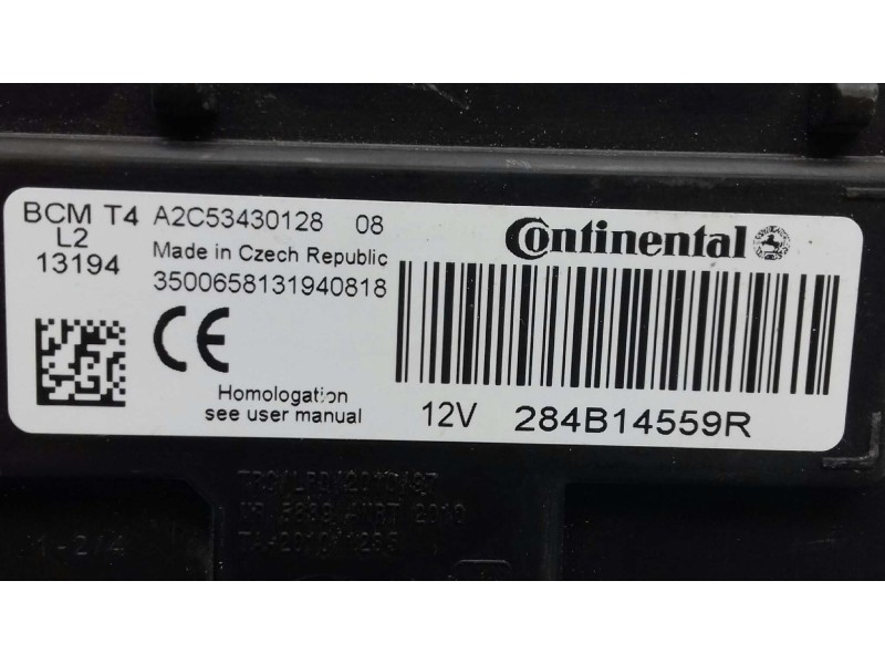 Recambio de centralita motor uce para dacia sandero stepway referencia OEM IAM 0281019457 237102213R KIT - BOSCH