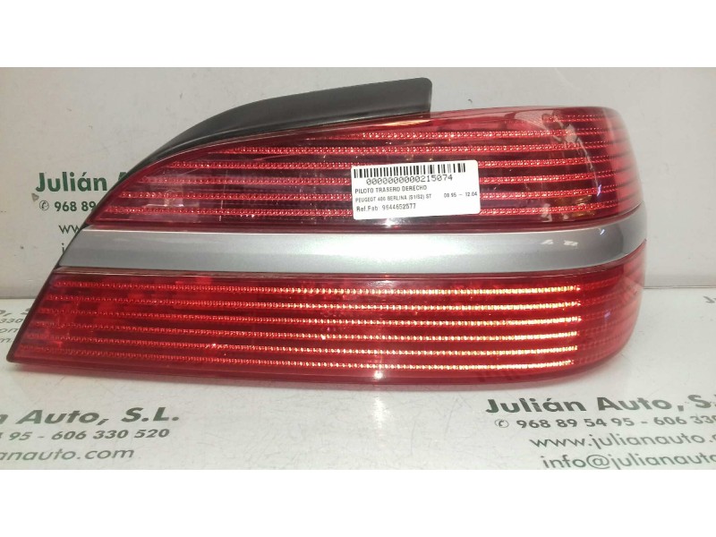 Recambio de piloto trasero derecho para peugeot 406 berlina (s1/s2) st referencia OEM IAM 9644652577  