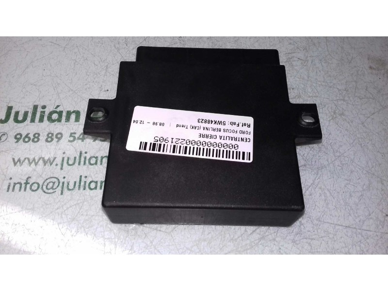 Recambio de centralita cierre para ford focus berlina (cak) trend referencia OEM IAM 5WK48823 5WK47230ET83SA SIEMENS