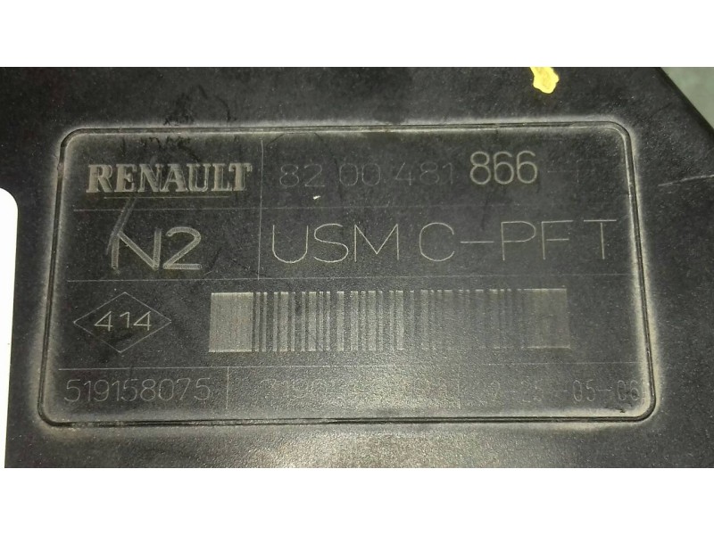 Recambio de caja reles / fusibles para renault megane ii berlina 5p confort authentique referencia OEM IAM 519158075  