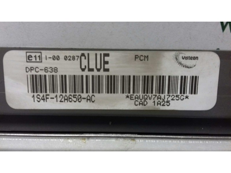 Recambio de centralita motor uce para ford focus berlina (cak) trend referencia OEM IAM 1SAF12A650AC 12A650 