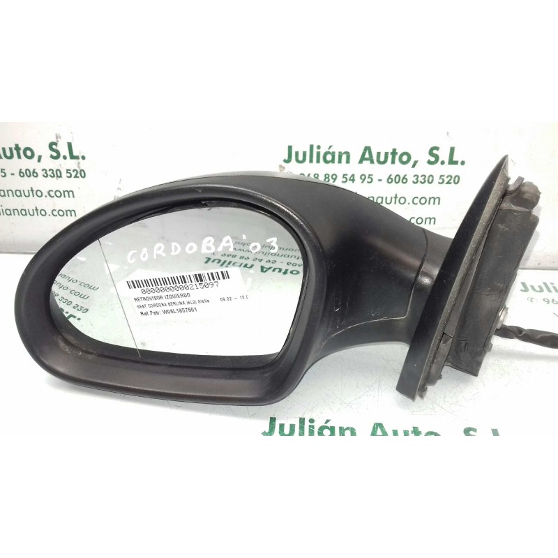 Recambio de retrovisor izquierdo para seat cordoba berlina (6l2) stella referencia OEM IAM W06L1857501  MANUAL