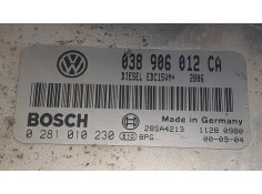 Recambio de centralita motor uce para seat leon (1m1) signo referencia OEM IAM 038906012CA 0281010230 BOSCH 2