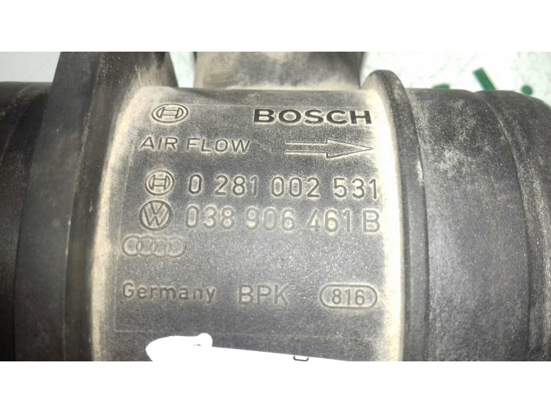 Recambio de caudalimetro para seat cordoba berlina (6l2) stella referencia OEM IAM 038906461B 0281002531 