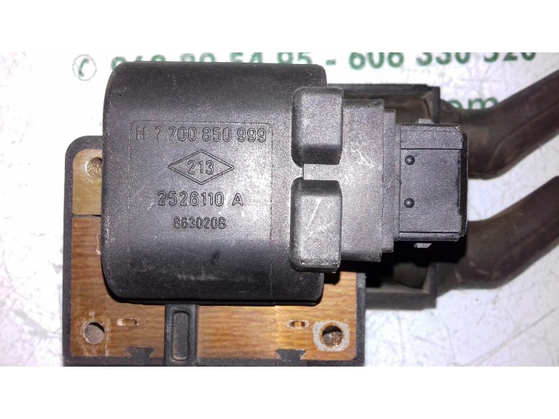 Recambio de bobina encendido para renault megane i classic (la0) 1.6e alize referencia OEM IAM H7700850999 2526110A 