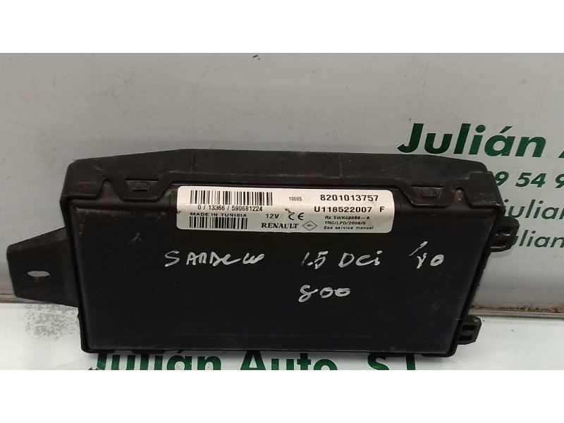 Recambio de centralita motor uce para dacia sandero stepway referencia OEM IAM 8201002106 8201023847 KIT - DELPHI