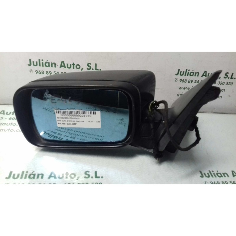 Recambio de retrovisor izquierdo para bmw serie 3 berlina (e46) 320d referencia OEM IAM 2LLL42491 0117351 ELECTRICO