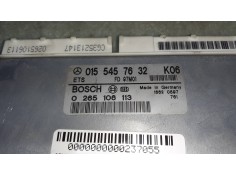 Recambio de centralita abs para mercedes-benz clase e (w210) berlina diesel 300 diesel (210.020) referencia OEM IAM 0155457632 0 2