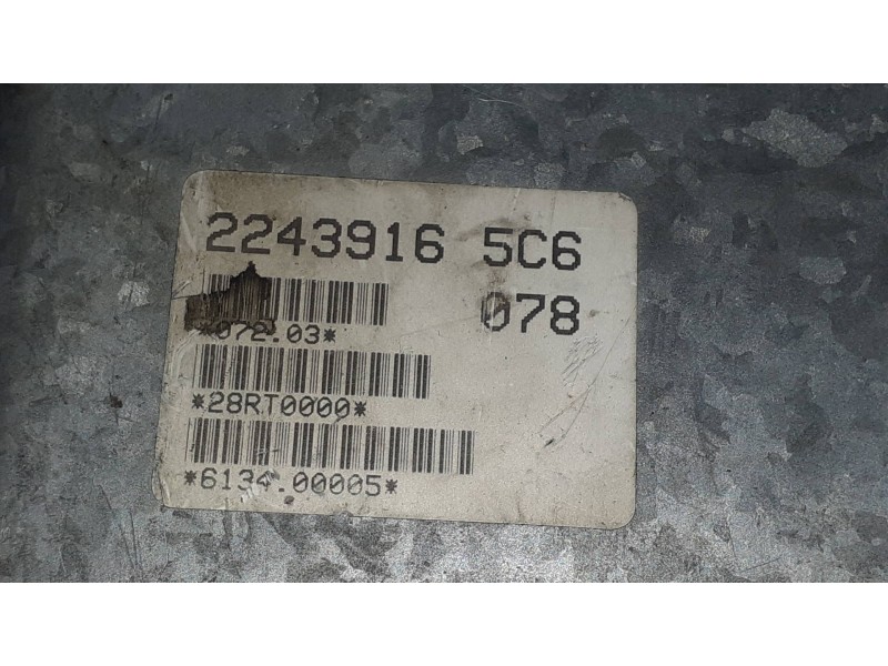 Recambio de centralita motor uce para bmw serie 5 berlina (e34) 525td referencia OEM IAM 22439165C6 0281001122 BOSCH