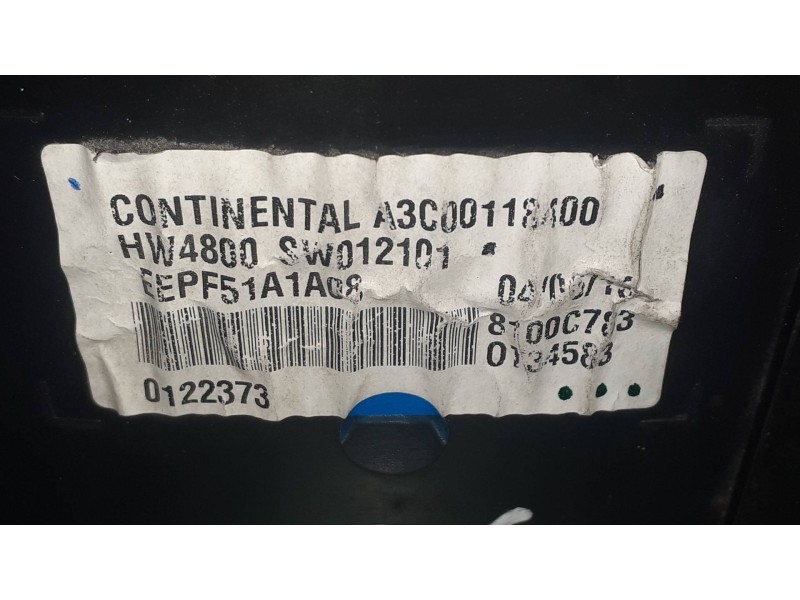 Recambio de cuadro instrumentos para mitsubishi eclipse cross top 4wd referencia OEM IAM 8100C783 0122373 A3C00118400