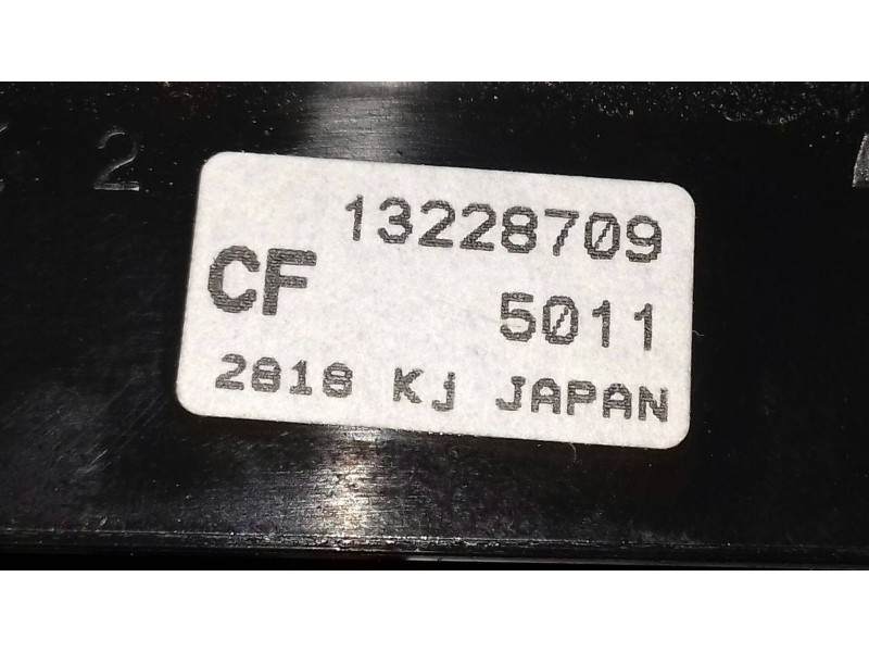 Recambio de mando elevalunas delantero derecho para opel astra h ber. cosmo referencia OEM IAM 13228709  